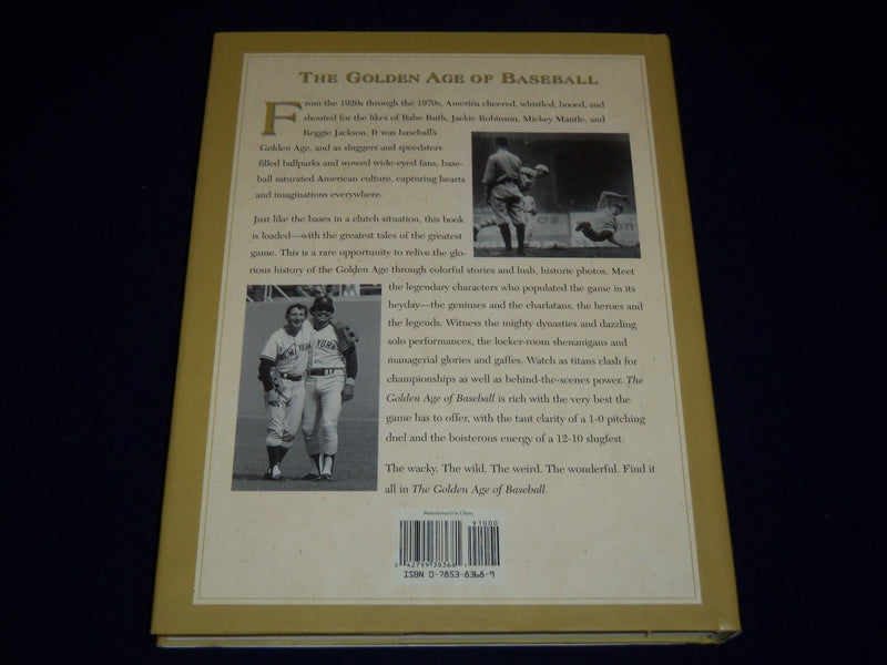 The Golden Age of Baseball (2005, Hardcover) Foreword by Ernie Banks - I 312