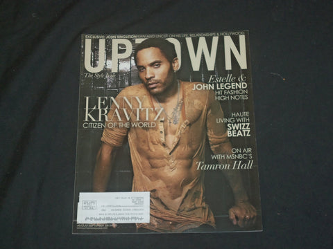 2011 AUGUST/SEPTEMBER UPTOWN MAGAZINE - LENNY KRAVITZ COVER - B 1021