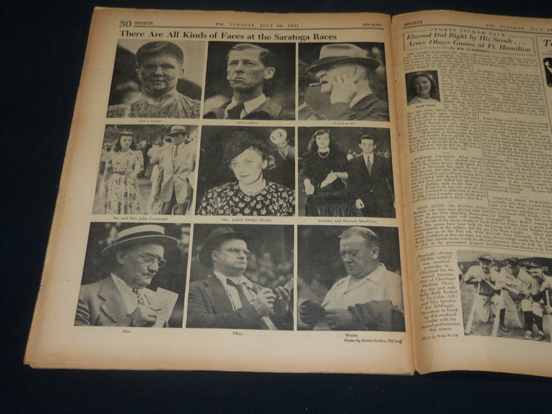 1941 JULY 29 PM'S WEEKLY NEWSPAPER - JAPS MAY GET OIL AS TENSION EASES - NP 4927