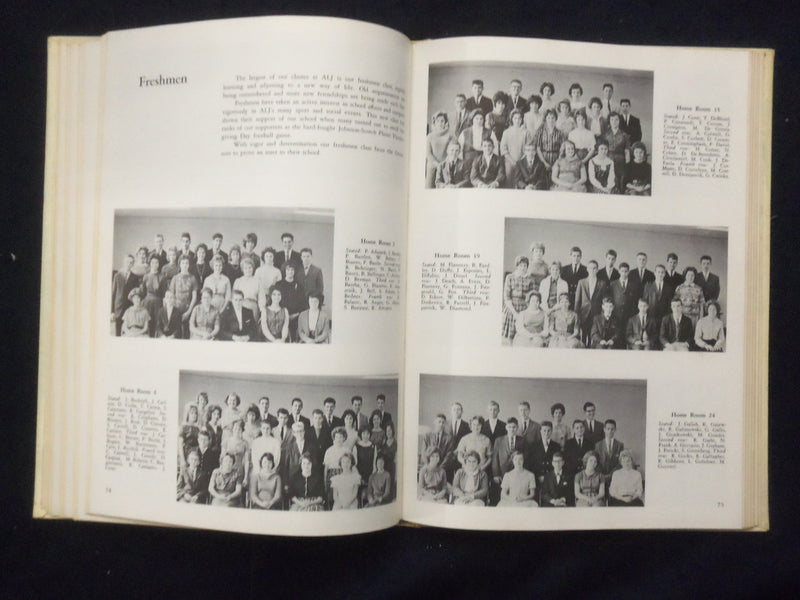 1962 LANCE ARTHUR L. JOHNSON REGIONAL HIGH SCHOOL YEARBOOK - CLARK, NJ - YB 3333