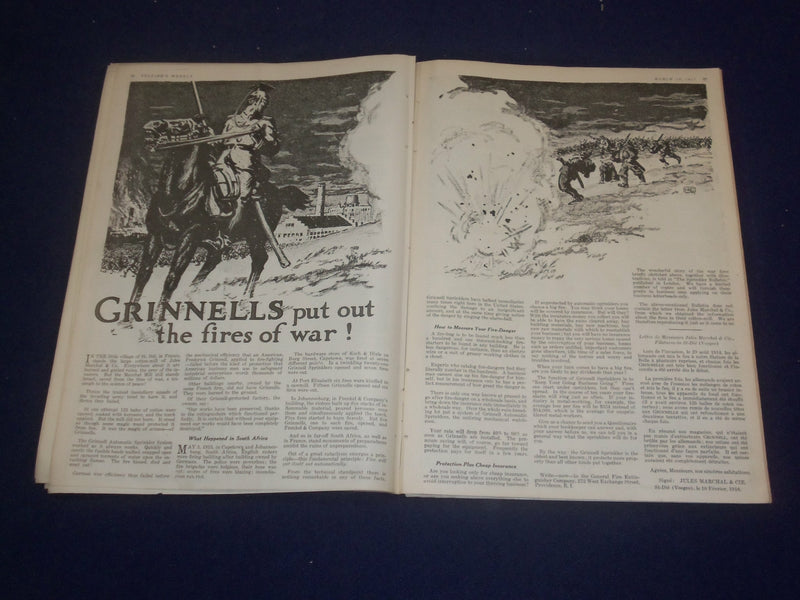 1917 MARCH 10 COLLIER'S MAGAZINE - CIRCULATION MORE THAN A MILLION - ST 6718