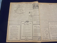 1918 APRIL 8 NEW YORK TIMES - GERMANS PUSH ON SOUTH OF THE OISE - NT 8205