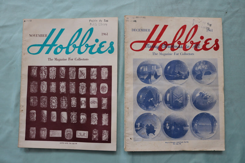 1961 HOBBIES MAGAZINE - COMPLETE YEAR - LOT OF 12 - O 3962