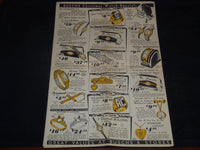 1940'S BUSCHS CHRISTMAS KLUB JEWELRY CIRCULAR - J 9211