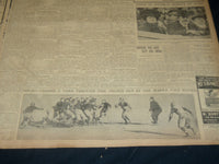 1908 NOVEMBER 22 THE BOSTON HERALD - HARVARD VANQUISHES YALE 4-0 - BH 218
