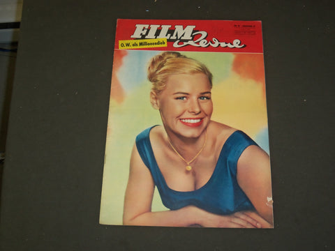1958 AUG 5 FILM REVIEW (GERMAN) MAGAZINE - NICE PHOTOS, ARTICLES & ADS - B 3994