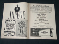 1950-1956 PLAYBILL PROGRAMS LOT OF 9 - ETHEL MERMAN - REX HARRISON - J 3892