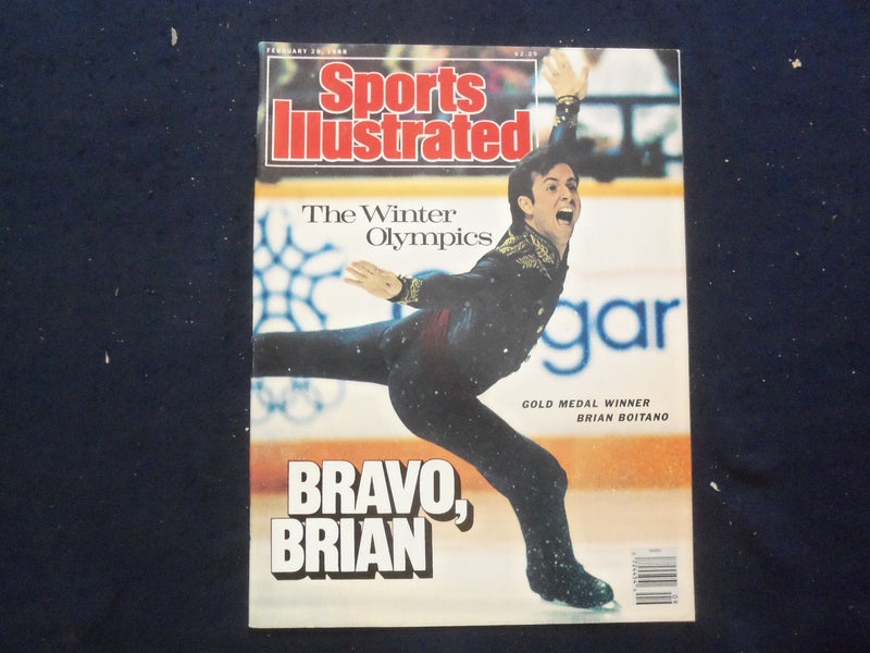 1988 FEBRUARY 29 SPORTS ILLUSTRATED MAGAZINE - BRIAN BOITANO COVER - ST 1952F