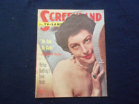 1952 OCTOBER SCREELAND PLUS TV-LAND MAGAZINE - AVA GARDNER COVER - SP 4780X