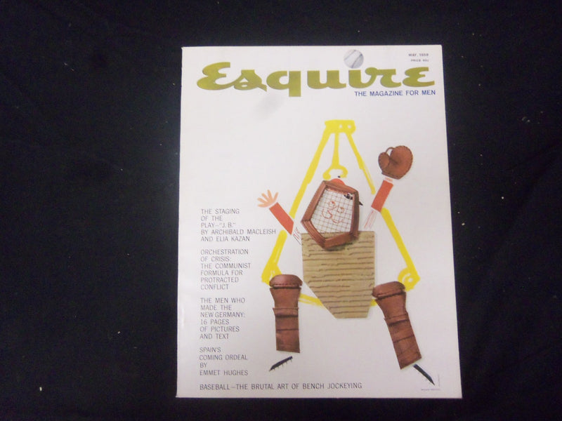 1959 MAY ESQUIRE MAGAZINE - GREAT COVER, PHOTOS AND ADS - ST 2645