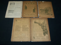 1903 THE BROCHURE SERIES ARCHITECTURAL ILLUSTRATION MAGAZINE LOT OF 11 - WR 716