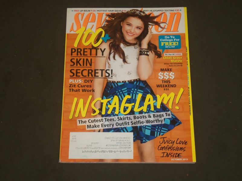 2013 OCTOBER SEVENTEEN MAGAZINE - CHLOE GRACE MORETZ COVER - B 1752