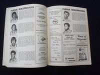 1976 JAN 24 COLLEGE BASKETBALL PROGRAM- PURDUE UNIV VS. UNIV MICHIGAN - SP 1533Q