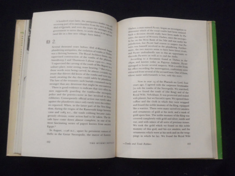 1973 X-RAYING THE PHARAOHS HARDCOVER BOOK BY JAMES HARRIS & KENT WEEKS - KD 8276