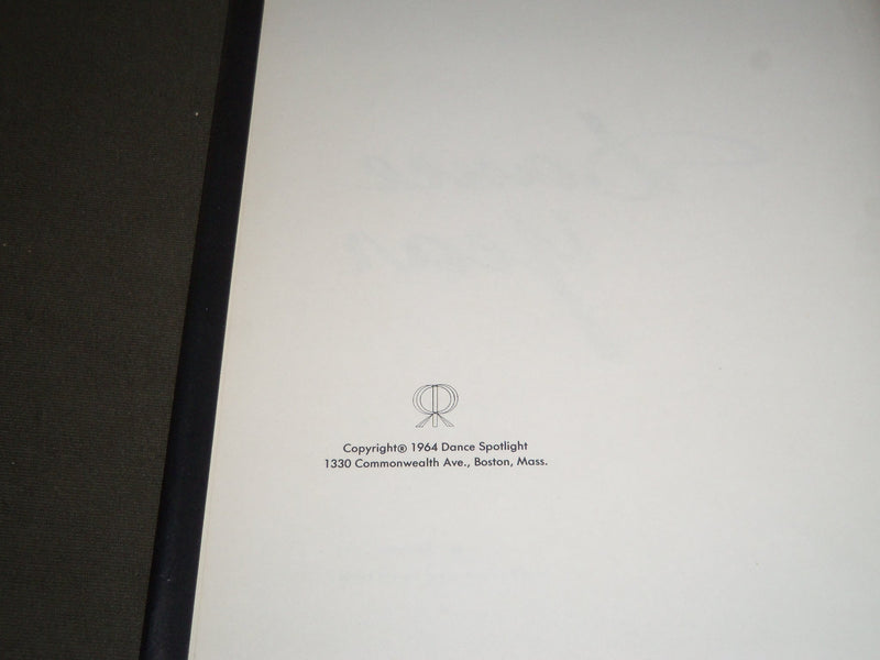 1964 DANCE YEAR BY ROMANO CALVI HARDCOVER BOOK - NICE PHOTOS - I 400