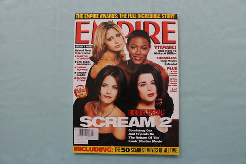 1998 MAY EMPIRE MAGAZINE - COURTNEY COX - SCREAM 2 COVER - E 19623