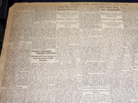 1921 JULY 2 NEW YORK TIMES NEWSPAPER- ALL READY FOR GREAT FISTIC BATTLE- NT 8693