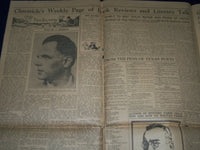 1928 JULY 15 HOUSTON CHRONICLE THEATRE SECTION - SINCLAIR LEWIS - NP 972O