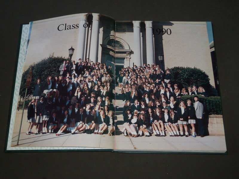 1990 EMERALD RED BANK CATHOLIC HIGH SCHOOL YEARBOOK - NEW JERSEY - YB 1480