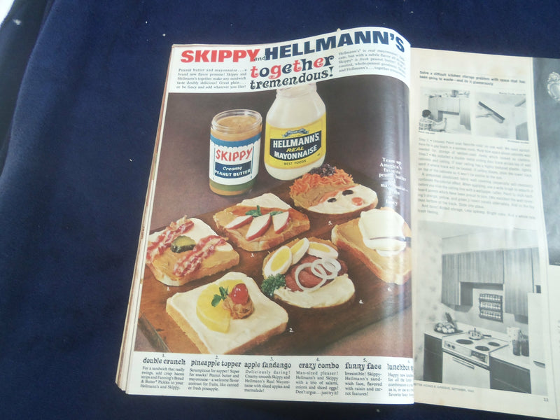 1963 SEP BETTER HOMES AND GARDENS MAGAZINE - NICE COVER, PHOTOS & ADS - ST 4628M