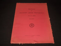 1952 PROFILES OF WESTERN GREEK MOULDINGS BY LUCY T. SHOE - PLATES - #251