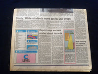 1989 DEC 19 THE MORNING TIMES NEWSPAPER-SCRANTON, PA- MAIL BOMB KILLS - NP 6134