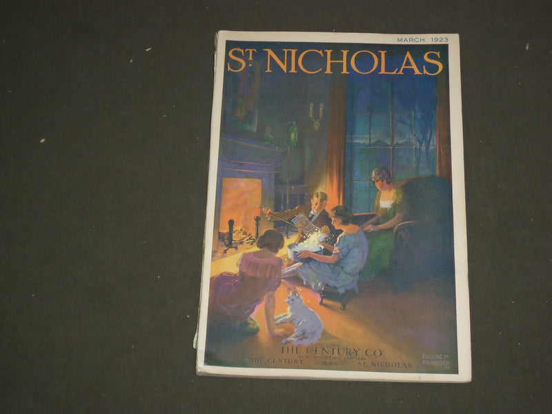 1923 MARCH ST. NICHOLAS MAGAZINE - ILLUSTRATIONS, STORIES & ADS - B 4627