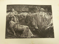 1888 THE BRIDAL OF TRIERMAIN BY SIR WALTER SCOTT - MACQUOID ILLUS. - KD 2062Y