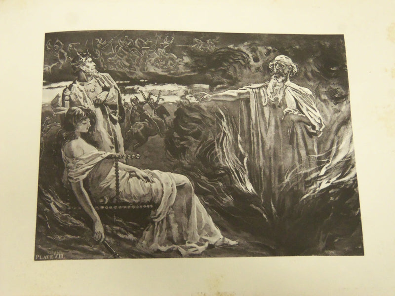 1888 THE BRIDAL OF TRIERMAIN BY SIR WALTER SCOTT - MACQUOID ILLUS. - KD 2062Y