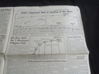 1969 JULY 20 THE SUNDAY BULLETIN NEWSPAPER - APOLLO 11 CIRCLES MOON - NP 5774