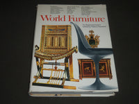 1965 WORLD FURNITURE EDITED BY HELENA HAYWARD HARDCOVER BOOK - I 707