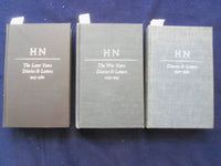 1966-68 HAROLD NICOLSON DIARIES AND LETTERS HARDCOVER BOOKS - LOT OF 3 - KD 8823