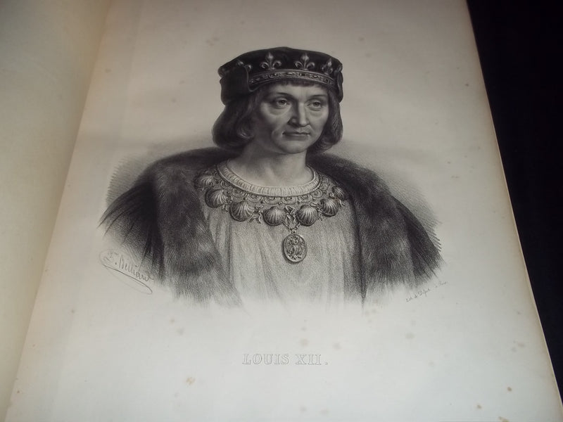 1840 ICONOGRAPHIE FRANCAISE BY DELPECH FRENCH VOLUME NO. 1 - ENGRAVINGS - Z 14