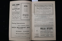 1935 THE GREAT WALTZ PROGRAM - NIXON THEATRE - K 2467