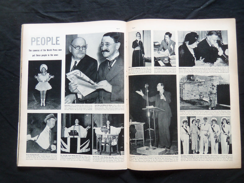 1938 JANUARY 31 LIFE MAGAZINE - STUDENT NURSES - L 63