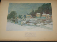 1939 MONET SISLEY PISSARRO BOOK BY PIERRE FRANCASTEL - FRENCH - PRINTS - R 732P