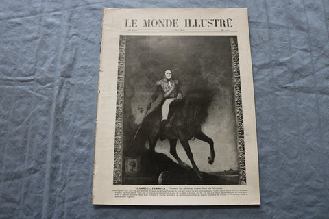 1914 MAY 9 LE MONDE ILLUSTRE MAGAZINE - GABRIEL FERRIER - FRENCH - NP 8433