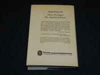 1976 HENRY KISSINGER ANGUISH OF POWER BOOK INSCRIBED JOHN G. STOESSINGER - D 451