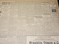 1916 JUNE 10 NEW YORK TIMES - HUGHES LEADS WITH 328 1/2 VOTES - NT 8610