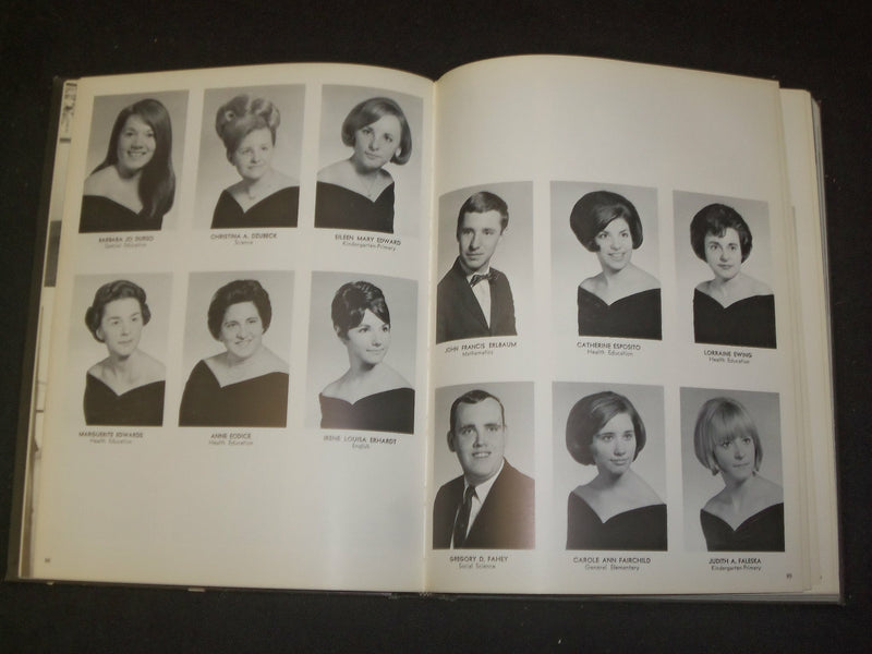 1968 TOWER JERSEY CITY STATE COLLEGE YEARBOOK - JERSEY CITY, NJ - YB 1912