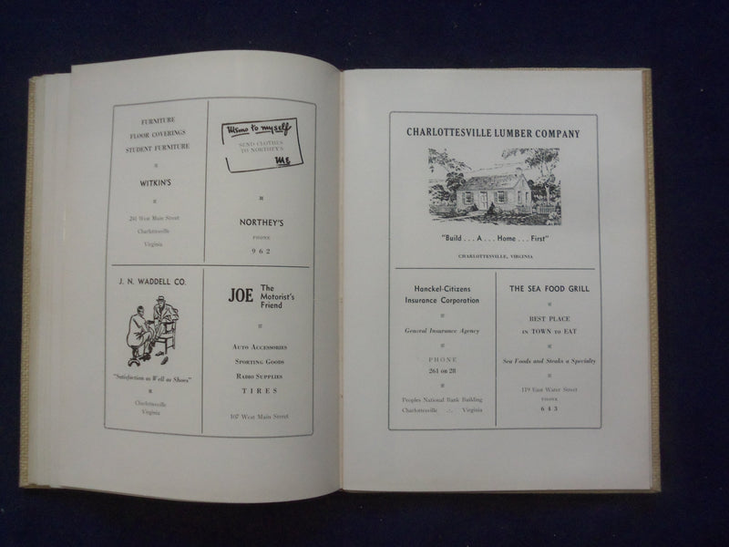 1940 THE CHAIN LANE HIGH SCHOOL YEARBOOK - CHARLOTTESVILLE, VIRGINIA - YB 3025