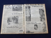 1965 MAY 21 BOSTON RECORD AMERICAN NEWSPAPER- PUPILS IN 40 MI. BUSSING - NP 6295