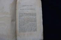 1848 MASSACHUSETTS BOARD OF EDUCATION ANNUARL REPORT SOFTCOVER BOOK - K 872