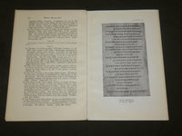 1923 BRITISH MUSEUM GUIDE TO EXHIBITED MANUSCRIPTS PART II BOOK - J 6149