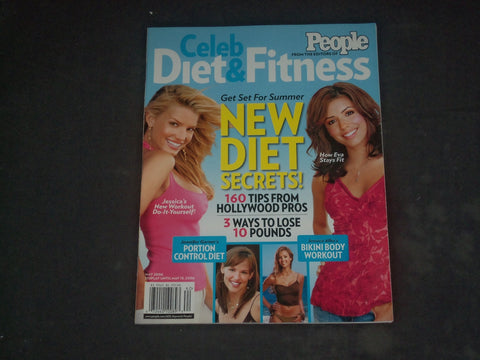 2006 MAY PEOPLE CELEB DIET & FITNESS MAGAZINE - SIMPSON & LONGORIA COVER - B 536