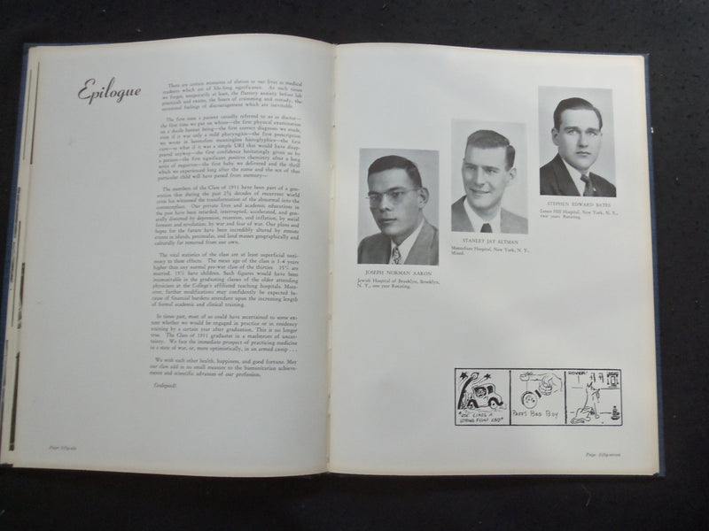 1951 LICHONIAN LONG ISLAND COLLEGE OF MEDICINE YEARBOOK - BROOKLYN, NY - YB 3148