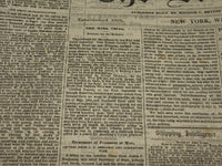 1865 SEPTEMBER 27 THE EVENING POST NEWSPAPER - WIRZ - PRIZE FIGHT - NP 4957