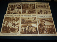 1920 -1928 LE PATRIOTE ILLUSTRE FRENCH MAGAZINE LOT OF 48 ISSUES - O 2754A