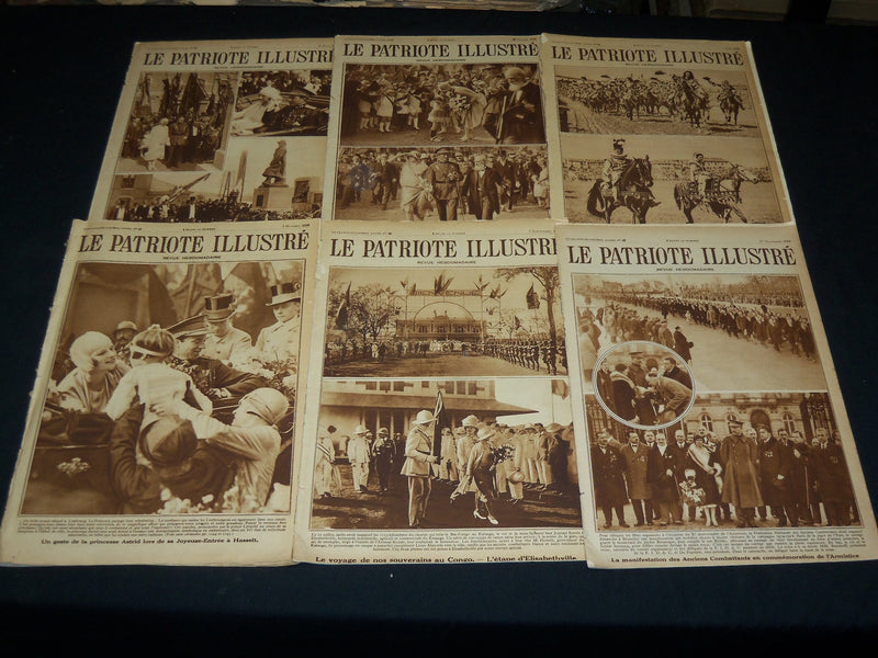 1920 -1928 LE PATRIOTE ILLUSTRE FRENCH MAGAZINE LOT OF 48 ISSUES - O 2754A