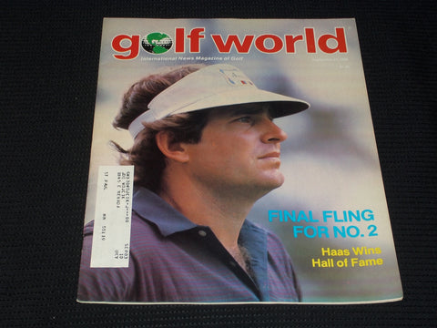 1982 SEPTEMBER 24 GOLF WORLD MAGAZINE - JAY HAAS - E 6929